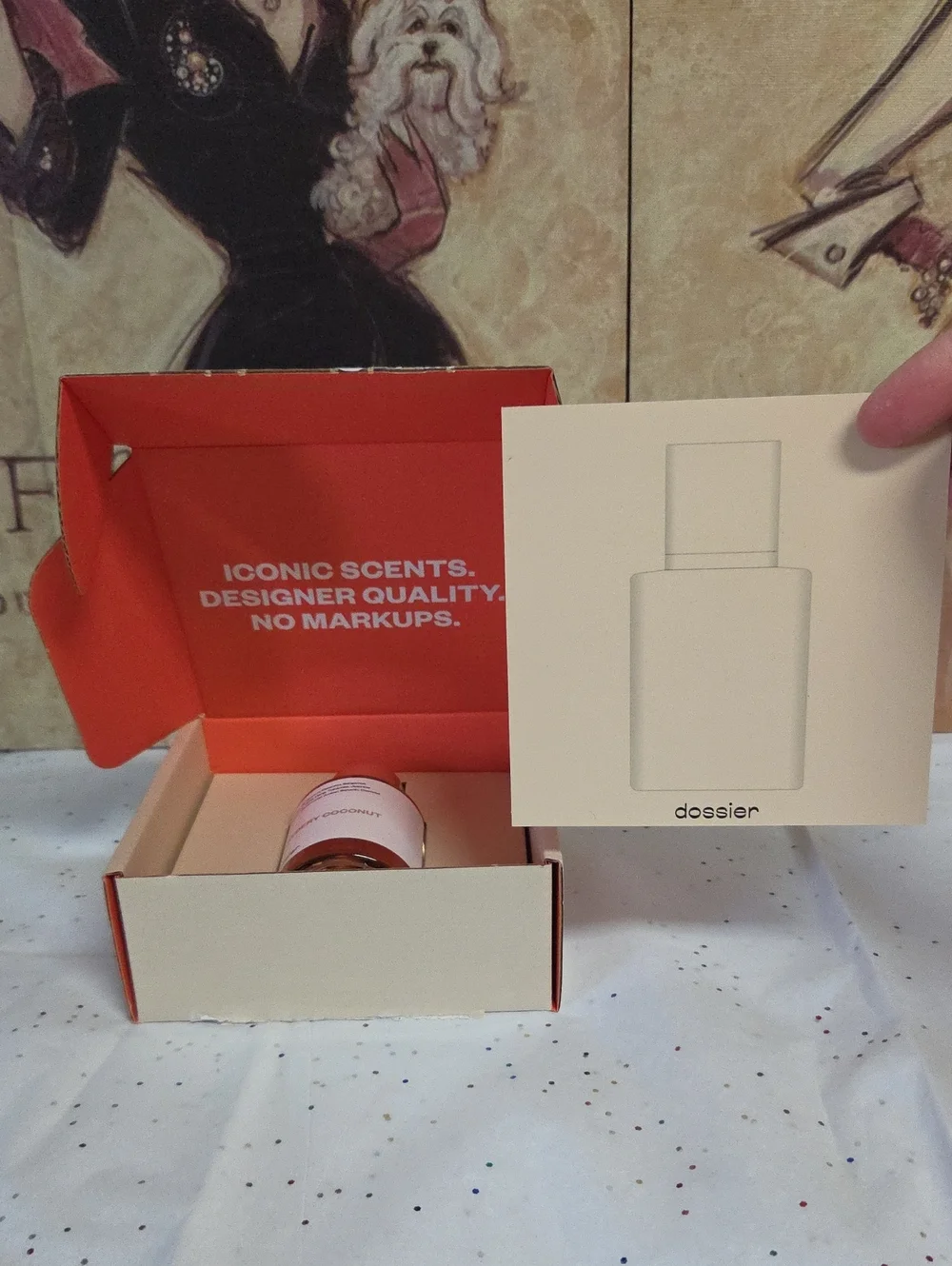 Dossier Powdery Coconut Fragrance - Powdery Coconut